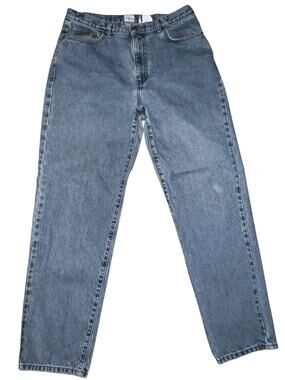 Vintage 90s Calvin Klein denim tapered leg mom jeans women's size 14